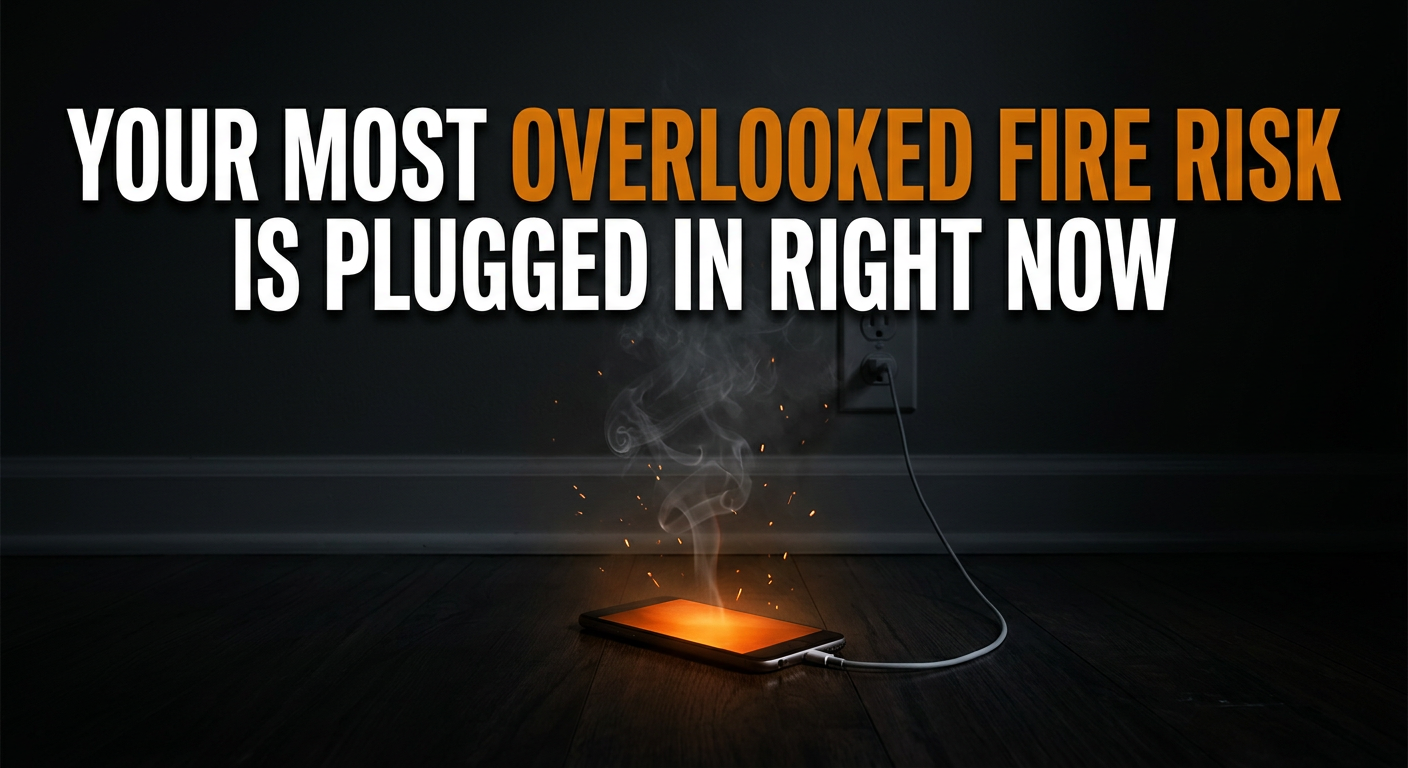 Lithium-ion fire risk